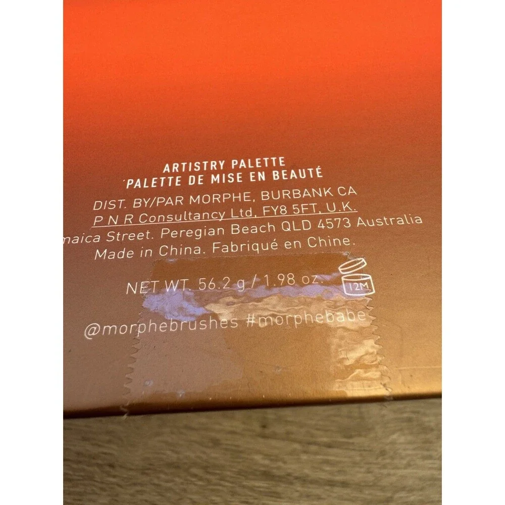 Morphe 35g Bronze Goals Eyeshadow Palette New, Sealed